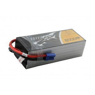 Tattu 8000 mAh 22,2 V 25C 6S1P Lipo-Akkupack mit EC5