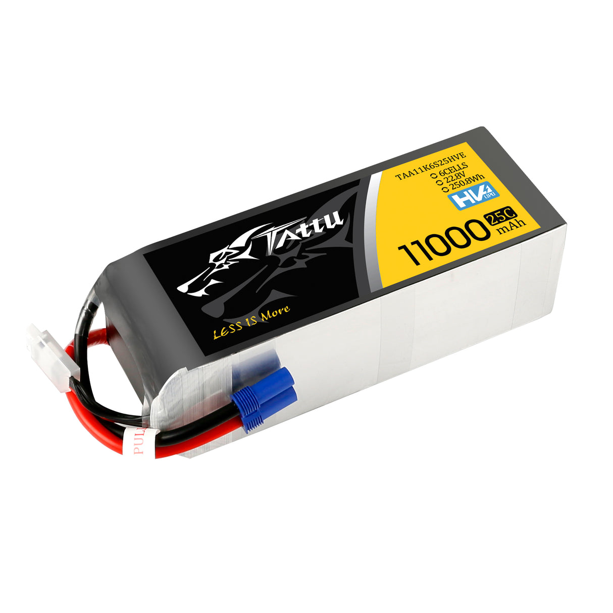 Tattu 11000MAH 22,8V HV 25C 6S1P Lipo-Akkupack mit EC5-Stecker