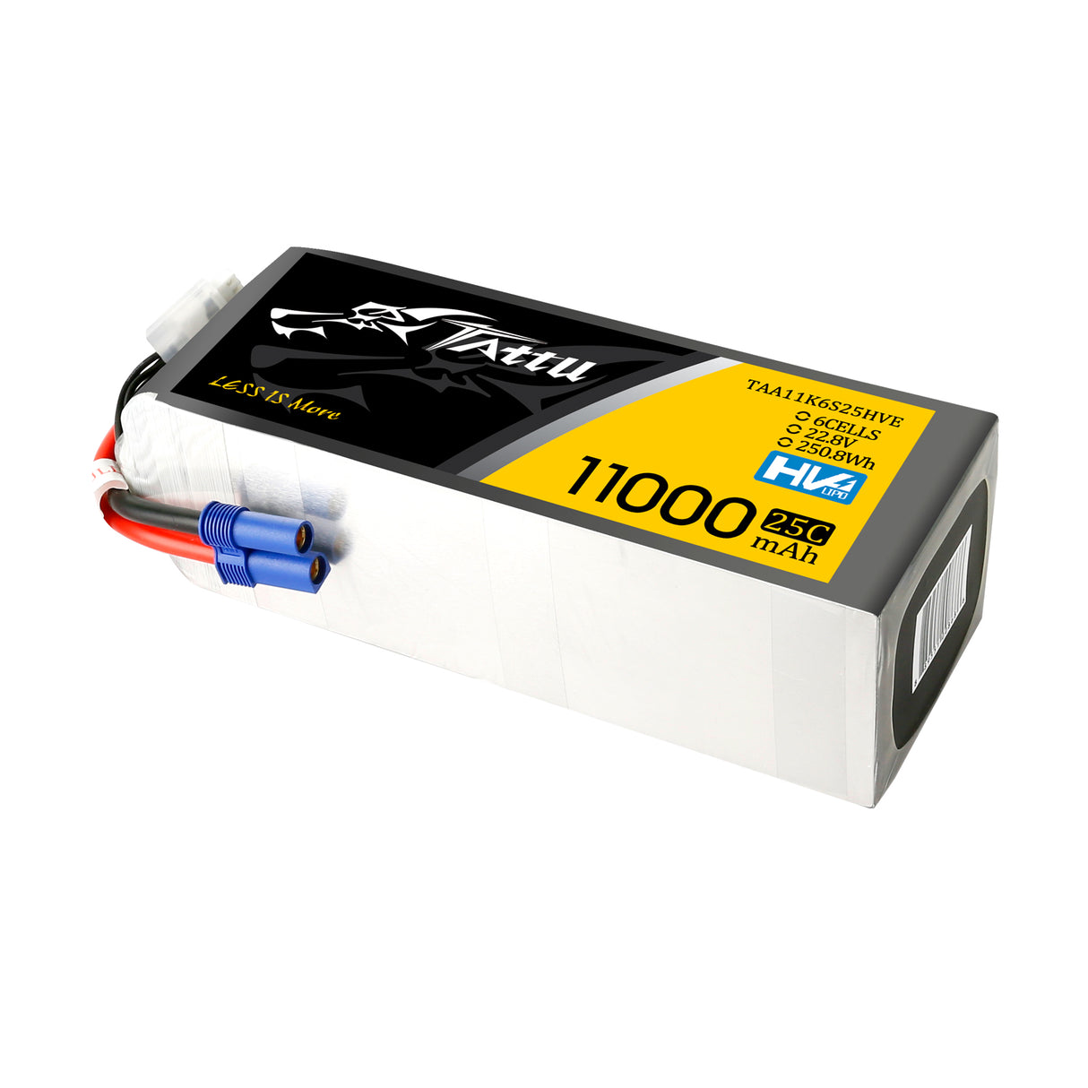 Tattu 11000MAH 22,8V HV 25C 6S1P Lipo-Akkupack mit EC5-Stecker