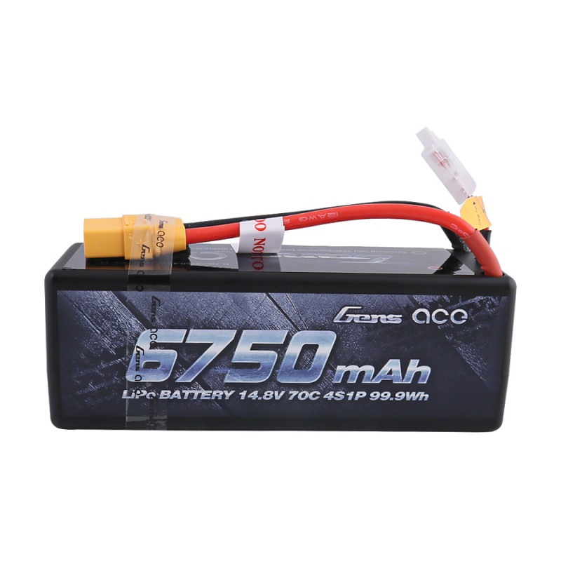 Gens Ace 6750mAh 4S 70c Lipo battery